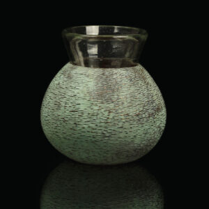 Vasos Mexcalli©️; Achi, modelo “Za”, tono esmeralda