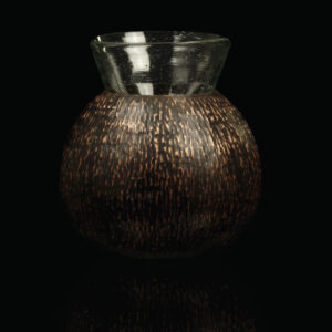 Vasos Mexcalli©️; Mezc’Art, modelo “Ciyé”, tono negro