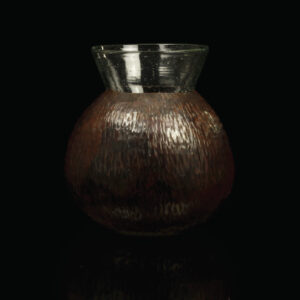 Vasos Mexcalli©️; Mezc’Art, modelo “Kuauitl”, tabaco obscuro